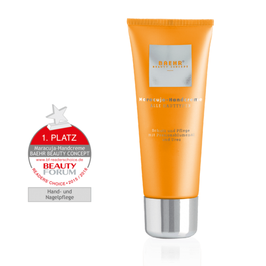 Hand cream with passion fruit oil and urea (Maracuja-Handcreme) 75 ml. Baehr