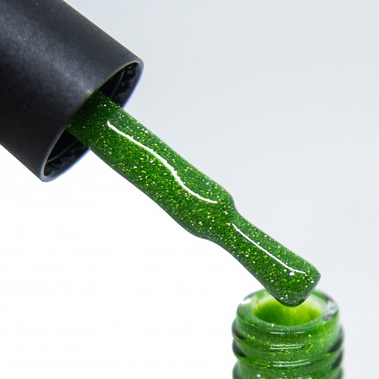 Reflective Green Gel Polish, 8ml. Formula Profi