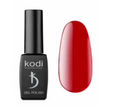 Gel polish Kodi "Red", no. 45, 8 ml.