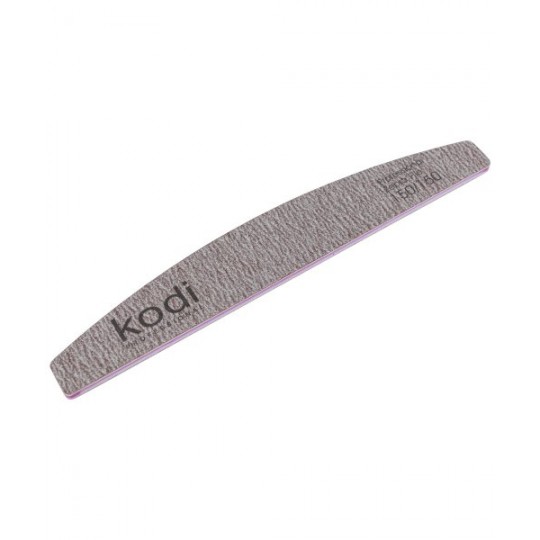 №69 Nail file "Crescent" 150/150 (color: brown, size: 178/28/4)
