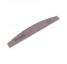 №70 Пилка для ногтей "Полумесяц" 180/180 (цвет: коричневый, размер:178/28/4) Kodi Professional