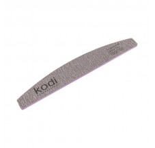 №74 Пилка для ногтей "Полумесяц" 100/150 (цвет: коричневый, размер:178/28/4) Kodi Professional
