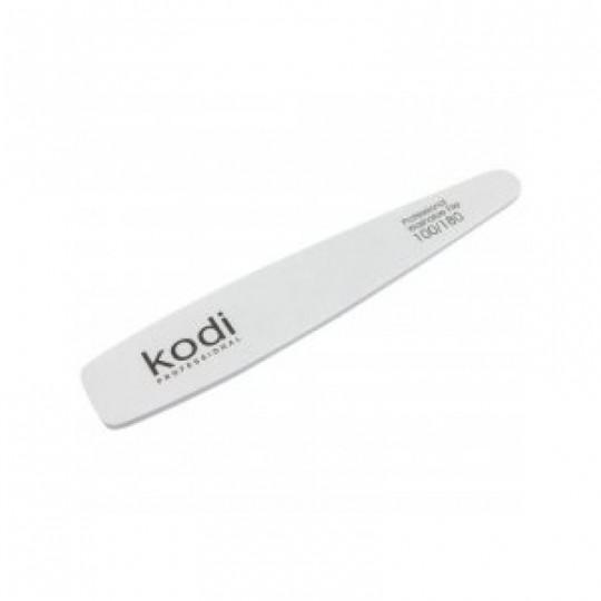 №30 مبرد أظافر مخروطي 100/180 (اللون: أبيض ، المقاس: 178/32/4) Kodi Professional