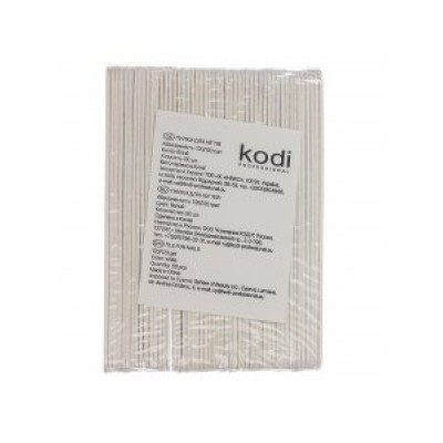 Набор маникюрных пилочек, цвет: белый (50 шт., абразив: 120/120) Kodi Professional