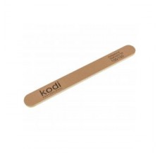 №6 Straight nail file 100/150 (color: golden, size: 178/19/4) Kodi Professional