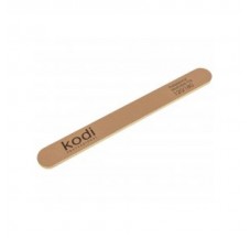 №8 Straight nail file 120/180 (color: golden, size: 178/19/4) Kodi Professional