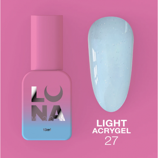 Liquid Gel Light Acrygel, 13 ml №27