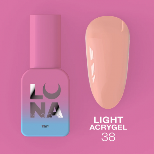 Liquid Gel Light Acrygel, 13 ml №38