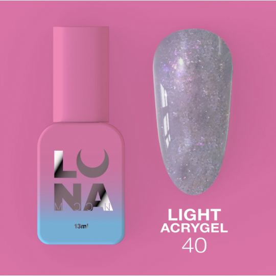 Liquid Gel Light Acrygel, 13 ml №40