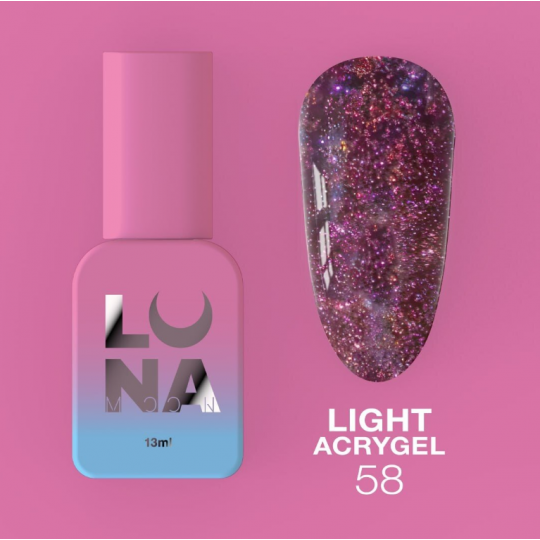 Liquid Gel Light Acrygel, 13 ml №58