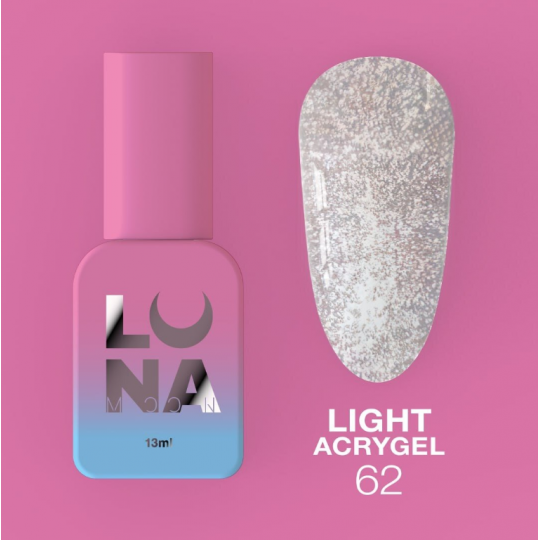 Liquid Gel Light Acrygel, 13 ml №62