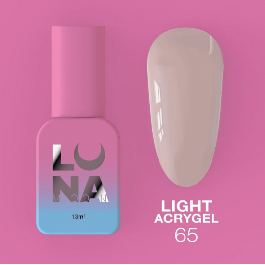 Liquid Gel Light Acrygel, 13 ml №65