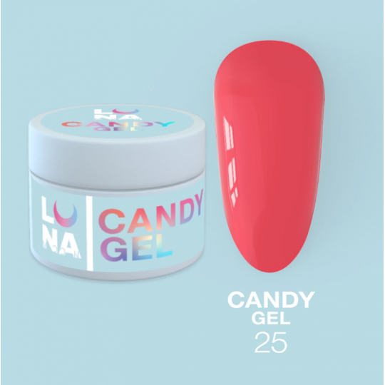 ג'ל לתוספות Candy Gel №25 15 מ"ל