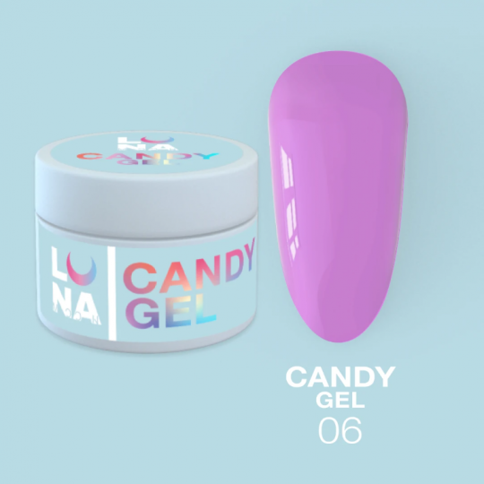ג'ל לתוספות Candy Gel №6 15 מ"ל