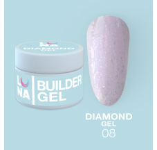 جل للتمديدات Diamond Gel №8, 15 مل