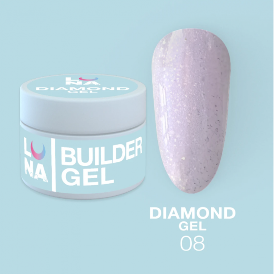 Gel for extensions Diamond Gel №8, 15ml