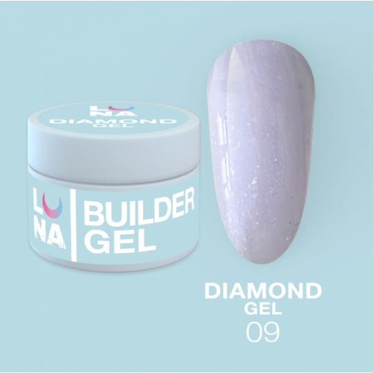 Gel for extensions Diamond Gel №9, 15ml