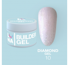 Gel for extensions Diamond Gel №10, 15ml