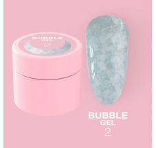 Nail glitter LUNA Moon Bubble Gel №2 5 ml