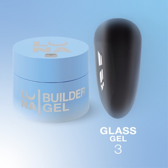 Stained-glass builder gel Glass Gel №3, 15ml