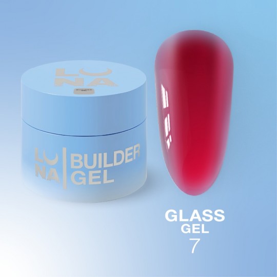 Stained-glass builder gel Glass Gel №7, 15ml