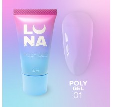 Polygel for nail extensions Poly Gel №1, 30ml