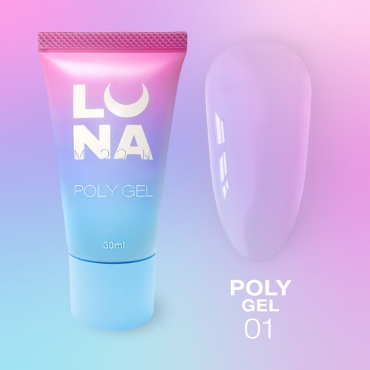 Polygel for nail extensions Poly Gel №1, 30ml