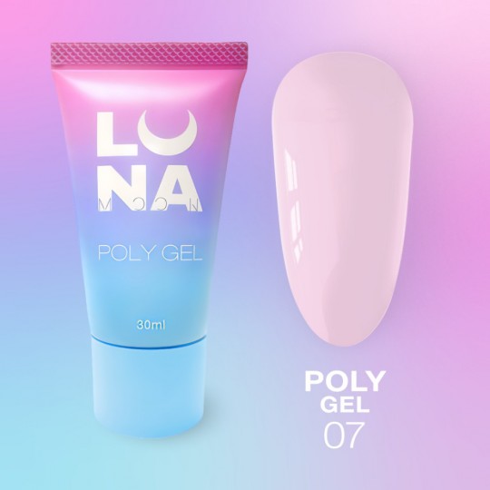 Polygel for nail extensions Poly Gel №7, 30ml