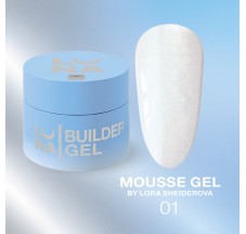 Builder gel Mousse Gel №1, 30ml