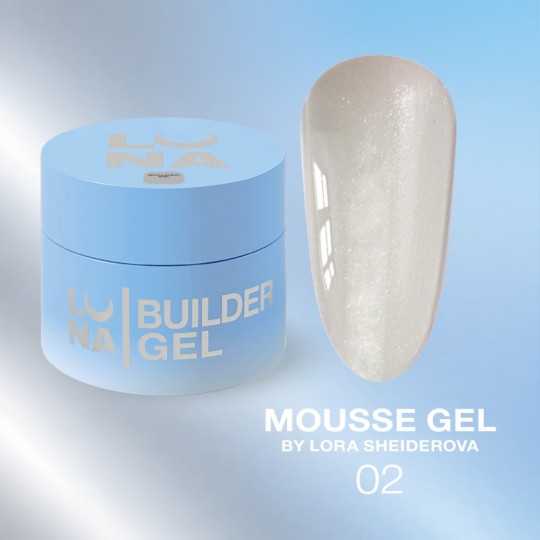 Builder gel Mousse Gel №2, 30ml