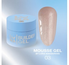 Builder gel Mousse Gel №3, 30ml