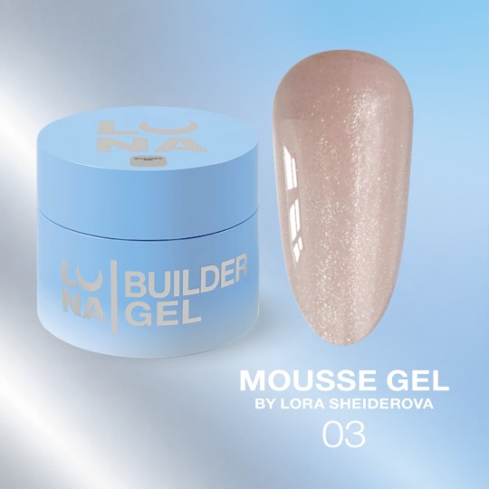 Builder gel Mousse Gel №3, 30ml