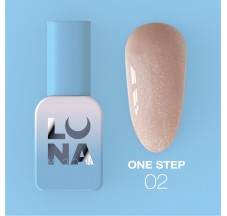 One-phase gel polish for pedicure One Step №2, 8 ml