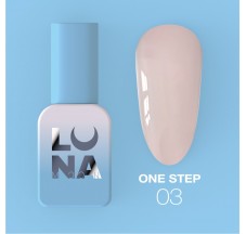 One-phase gel polish for pedicure One Step №3, 8 ml