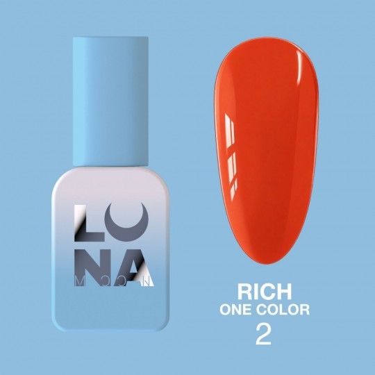 Gel polish Rich One Color №2, 8 ml