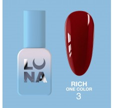 Gel polish Rich One Color №3, 8 ml