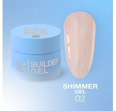 Builder gel Shimmer Gel №2, 15ml