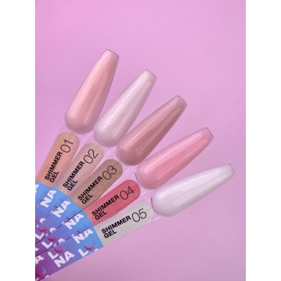 Builder gel Shimmer Gel №5, 15ml