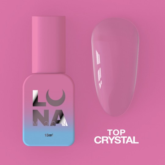 Top for gel polish without sticky layer Top Crystal 13ml