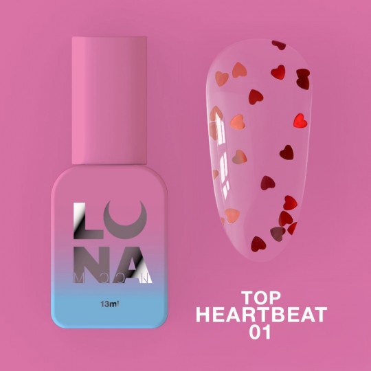 Top for gel polish Top Heartbeat №1 13ml