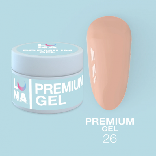 Extension gel Premium Gel №26, 15ml