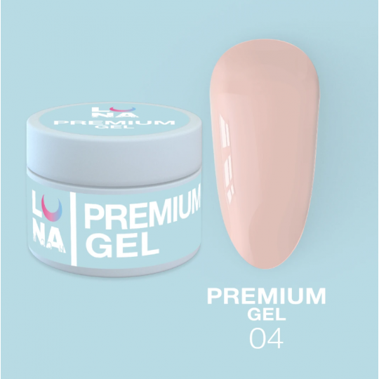 Extension gel Premium Gel №4, 15ml