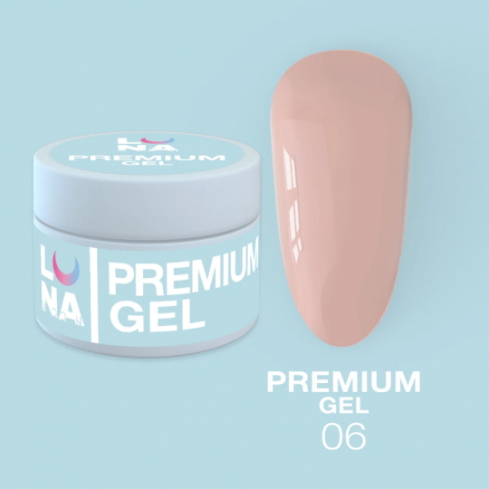 ג'ל לתוספות  Premium Gel №6, 15 מ"ל