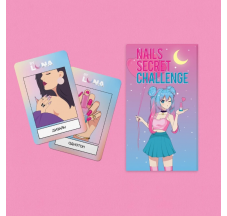بطاقات Nails Secret Challenge LUNA Moon