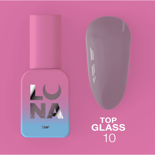Top for gel polish Top Glass №10 13ml