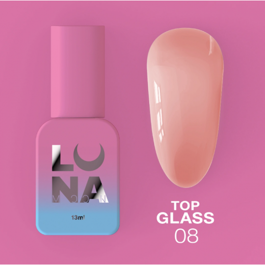 Top for gel polish Top Glass №8 13ml