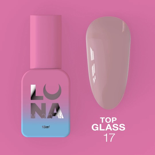 טופ ללק ג'ל 13 מ"ל Top Glass №17