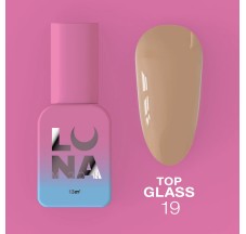 طبقة علوية لتلميع الجل 13 مل Top Glass №19