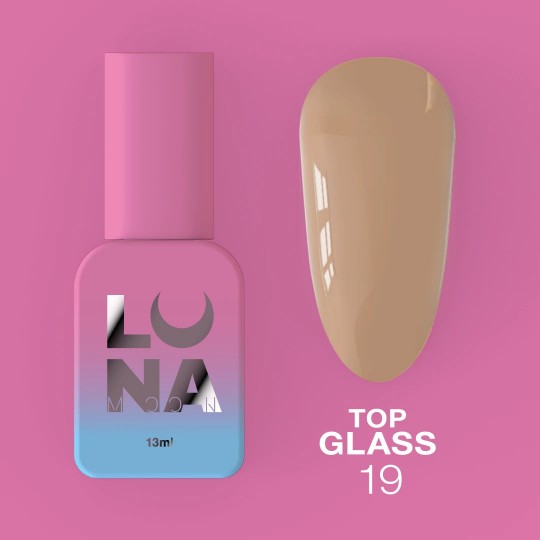 Top for gel polish Top Glass №19 13ml