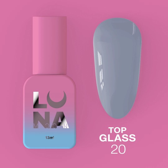 טופ ללק ג'ל 13 מ"ל Top Glass №20